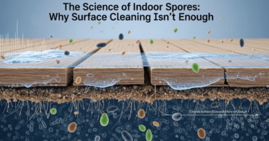 The Science of Indoor Spores: Why Surface Cleaning Isn't Enough