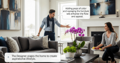 How a Consultant, a Realtor, and a Designer Work Together to Sell a Luxury Home