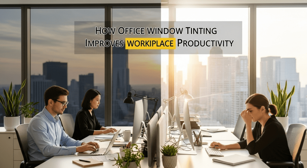 How Office Window Tinting Improves Workplace Productivity