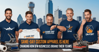 Same-Day Custom Apparel Is Here — and It's Changing How DFW Businesses Brand Their Teams