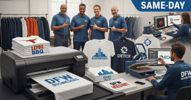Instant Custom Apparel — Elevating DFW Business Branding in Hours