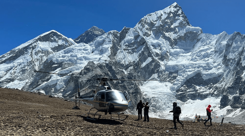 Combining Adventure and Comfort: EBC Trekking with a Helicopter Exit: