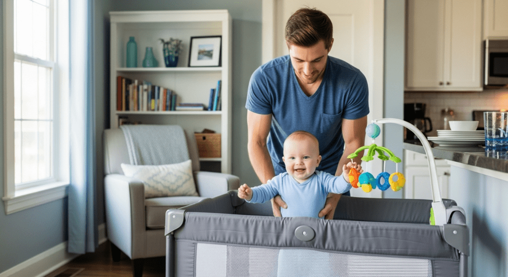 How to Keep Your Baby Safe While You Get Things Done at Home