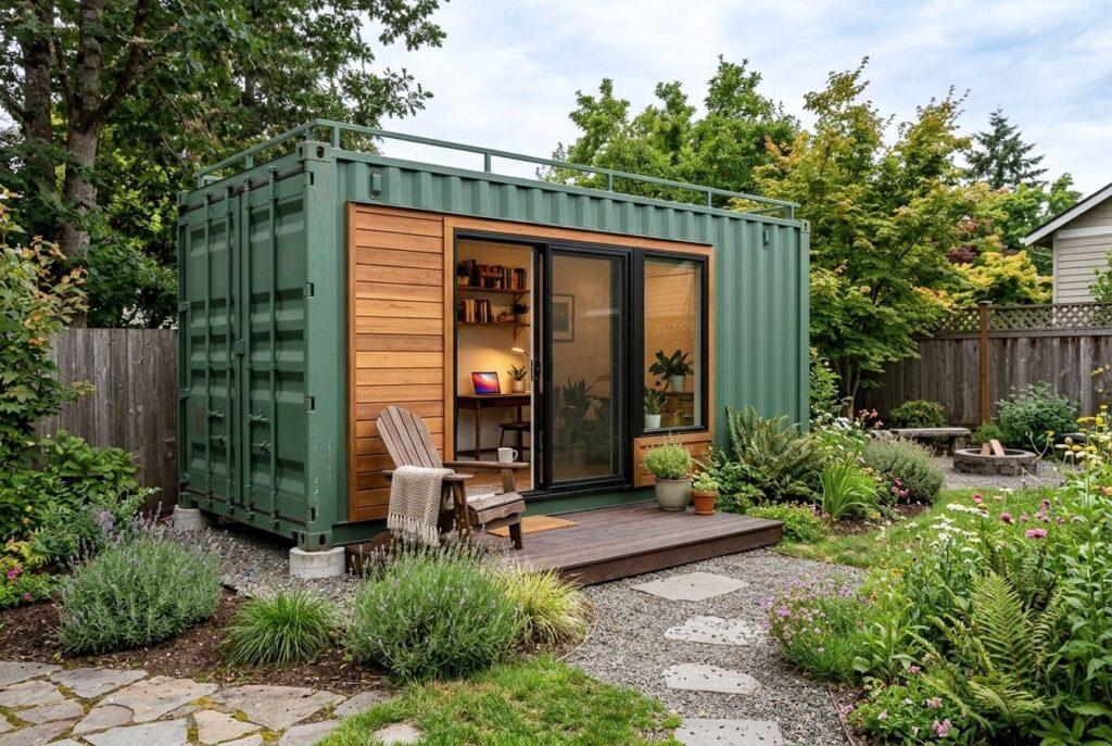 Top 5 Ways to Use a Shipping Container in your Backyard