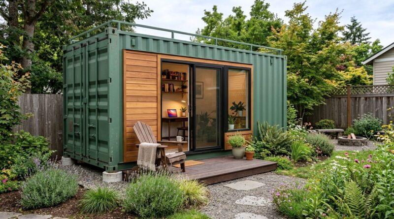 Top 5 Ways to Use a Shipping Container in your Backyard