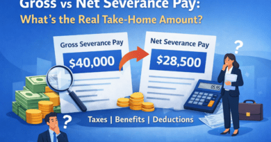 Gross vs Net Severance Pay: What’s the Real Take-Home Amount?
