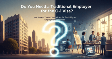Do You Need a Traditional Employer for the O-1 Visa?