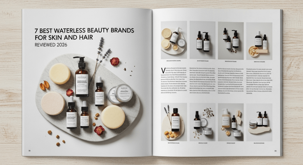 7 Best Waterless Beauty Brands for Skin and Hair Reviewed 2026