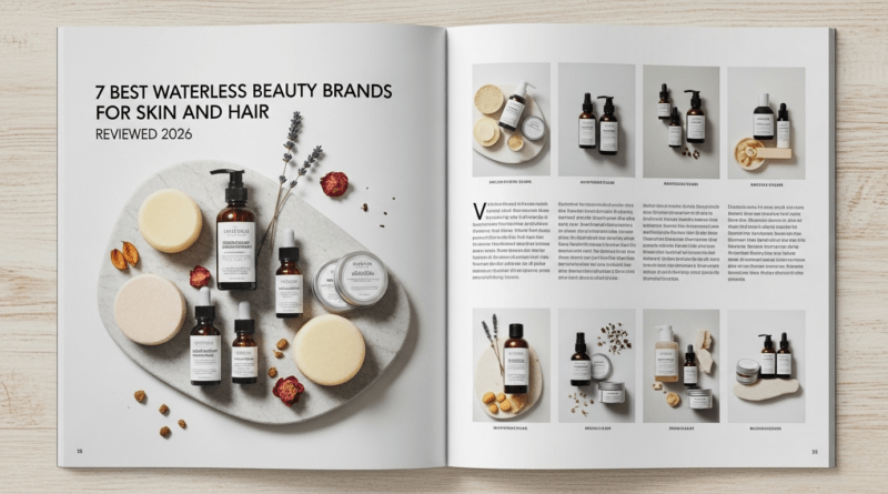 7 Best Waterless Beauty Brands for Skin and Hair Reviewed 2026