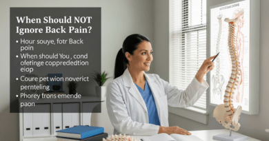 When Should You NOT Ignore Back Pain? Advice from a Chiropractor