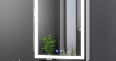 LED Medicine Cabinet with Mirror – Modern Bathroom Storage with Smart Illumination