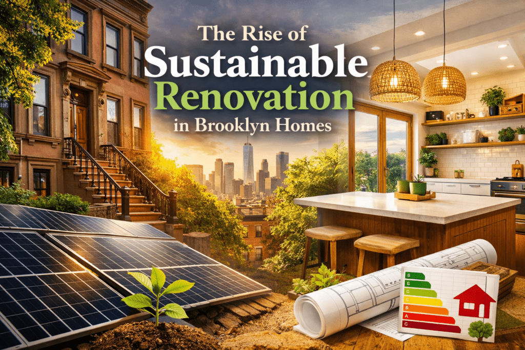 The Rise of Sustainable Renovation in Brooklyn Homes with Red Crown Construction 