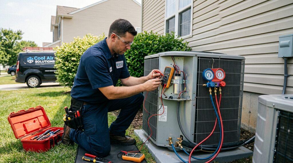 Air conditioning repair