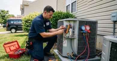 Air conditioning repair