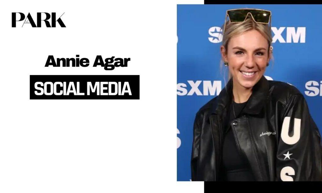 Annie Agar Social Media Presence
