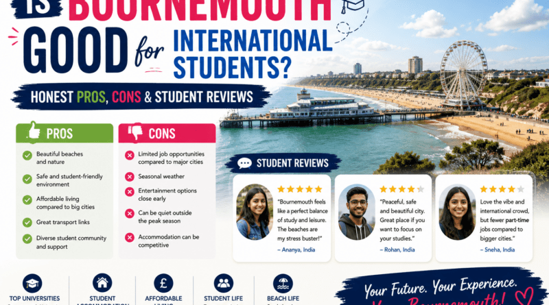 Is Bournemouth Good for International Students? Honest Pros, Cons & Student Reviews
