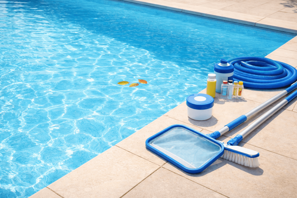 How Regular Pool Service Keeps Water Clean and Equipment Running Efficiently Year Round