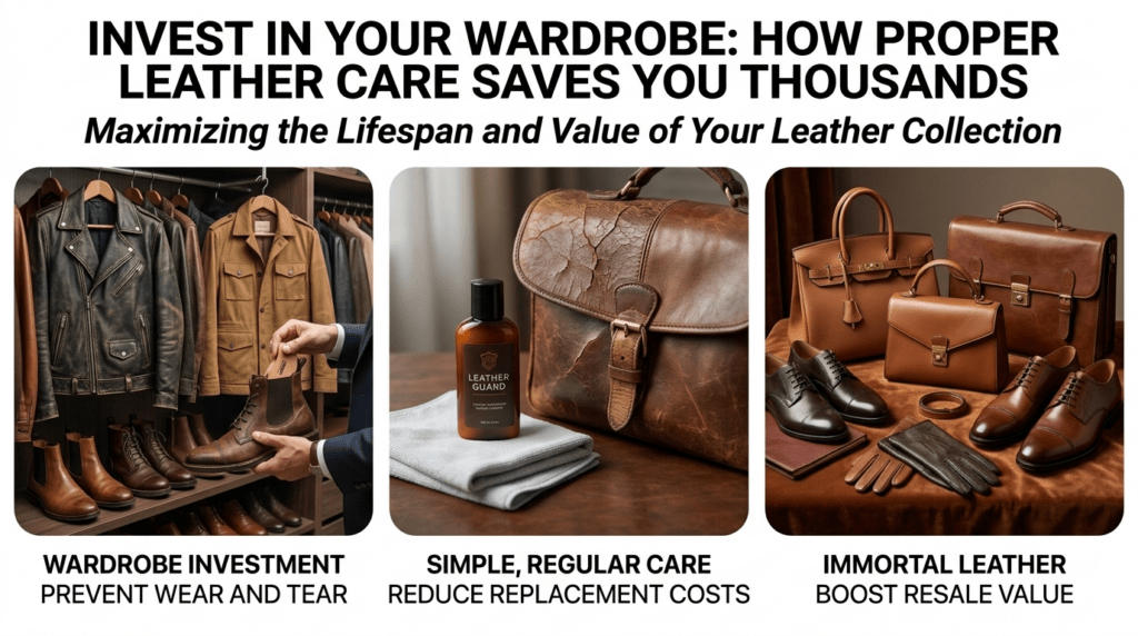Invest in Your Wardrobe: How Proper Leather Care Saves You Thousands