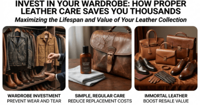 Invest in Your Wardrobe: How Proper Leather Care Saves You Thousands