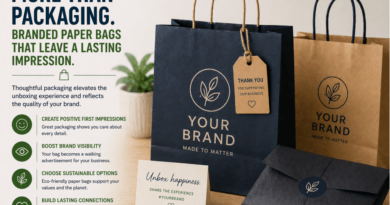 More Than Packaging: How Branded Paper Bags Shape Lasting First Impressions