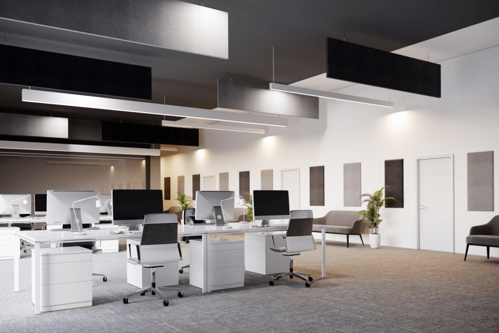 How Sound-Absorbing Panels Transform Distracting Open-Plan Workspaces
