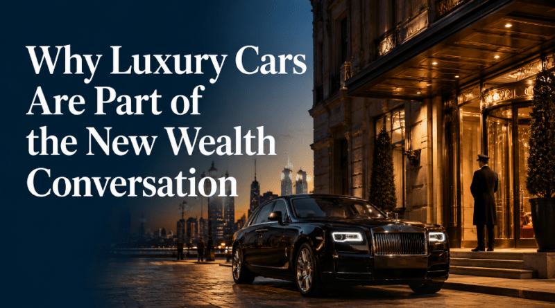 Why Luxury Cars Are Becoming Part of the New Wealth Conversation