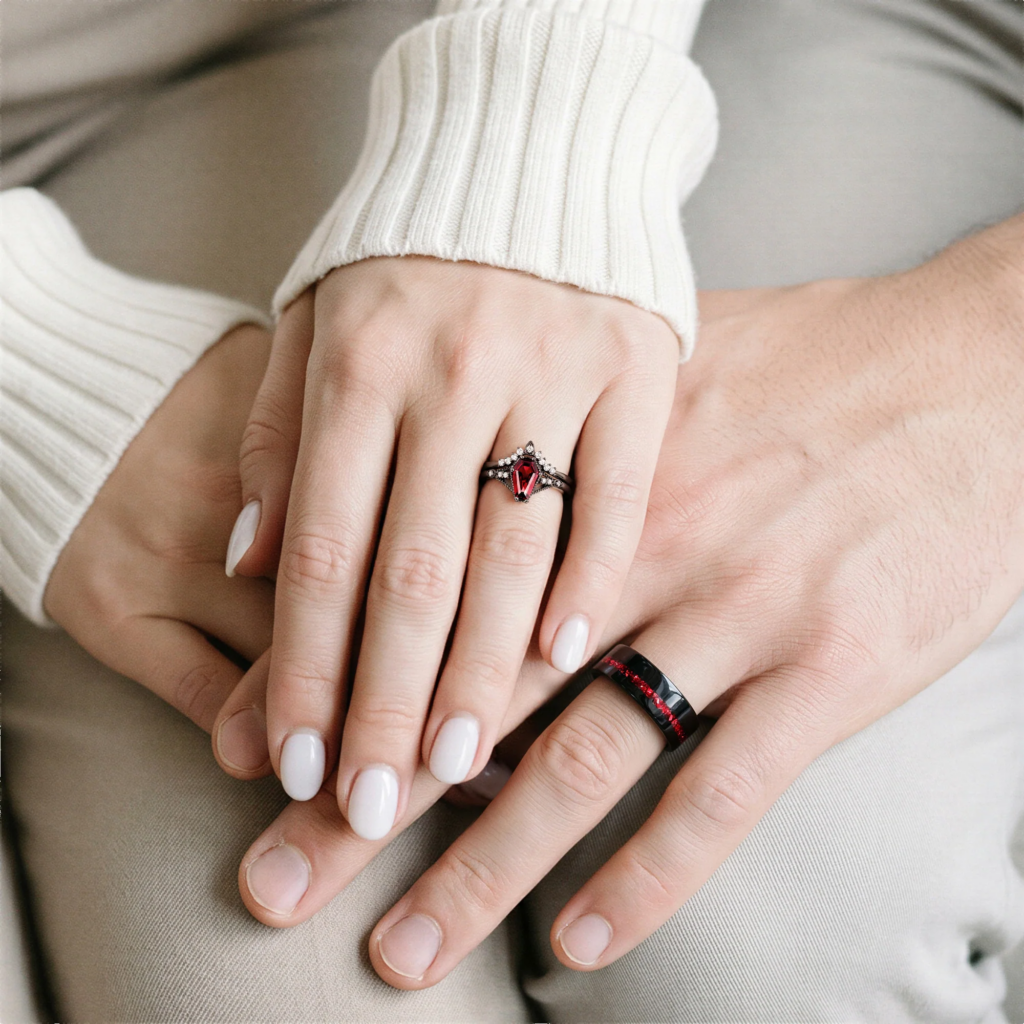 Best Coffin Cut Engagement Rings for Edgy Brides