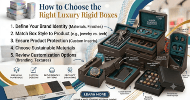 How to Choose the Right Luxury Rigid Boxes