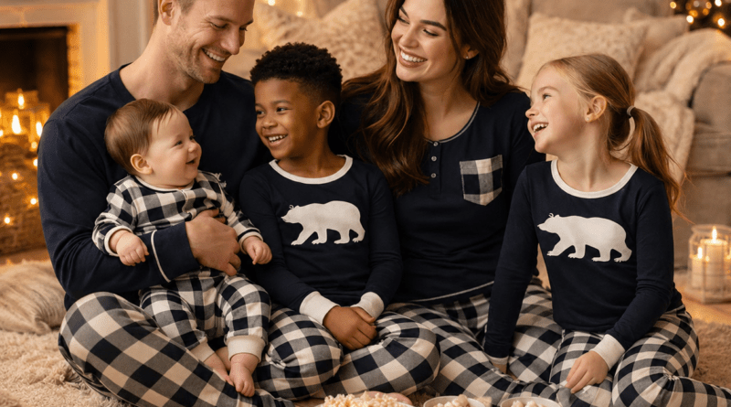Family Matching Christmas Pajamas Have Become a Meaningful Part of Modern Holiday Traditions