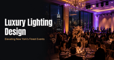 Lighting Design Tips for High-End New York Events