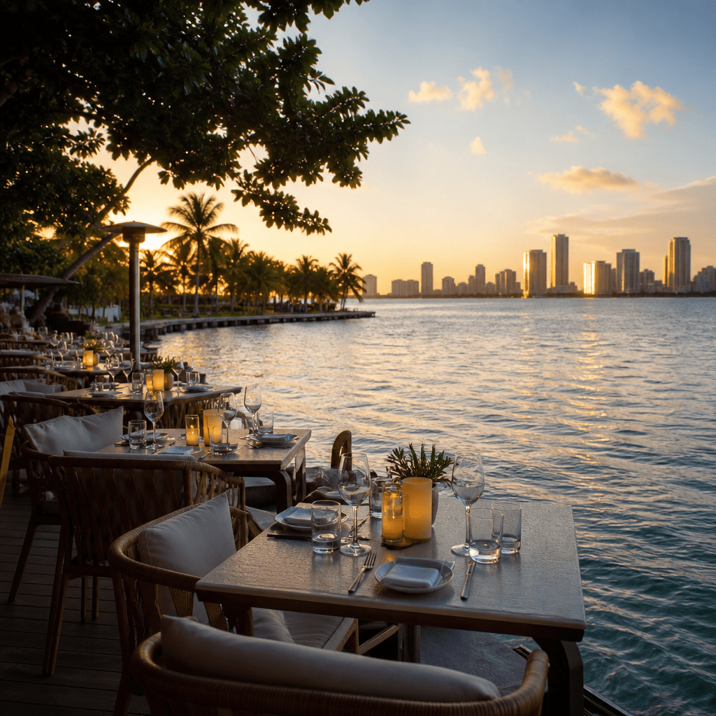 Dining by the Water: Why Waterfront Restaurants in Coconut Grove Define Miami's Culinary Soul