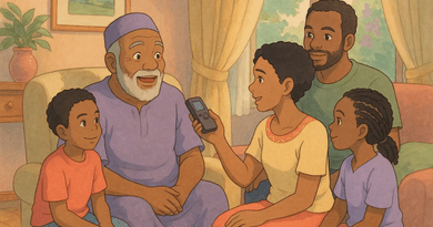 Recording family stories on a heritage trip