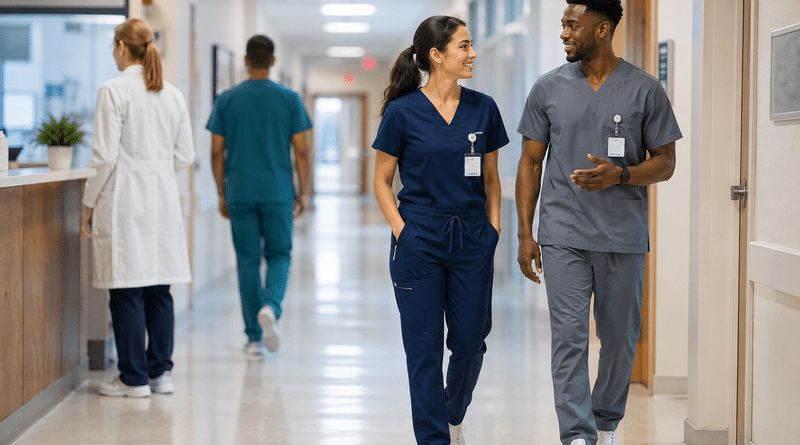 Quality Healthcare Scrubs Boost Staff Safety in Newark, NJ
