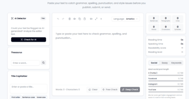 How I Cut My Editing Time in Half: A Creator's Journey with an AI Grammar Checker