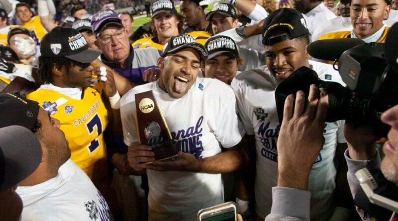 Championship celebration at Sioux Falls