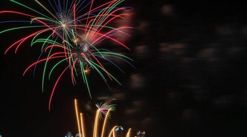 New Year's Eve fireworks