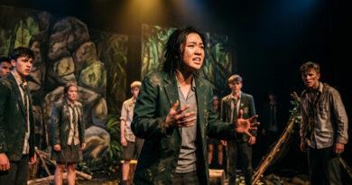Yerin Ha performing on stage in Lord of the Flies