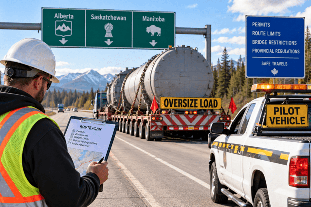 How Provincial Regulations Affect Oversized Load Planning