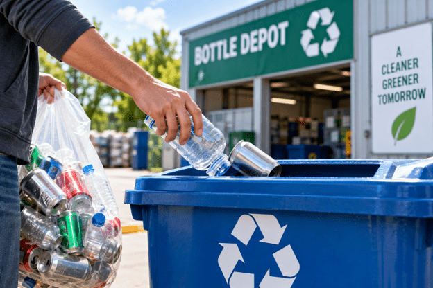 How Returning Beverage Containers Supports Sustainable Living