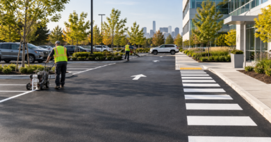Safe and professional parking lot planning