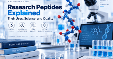 Research Peptides Explained: A Beginner’s Guide to Their Uses, Science, and Quality