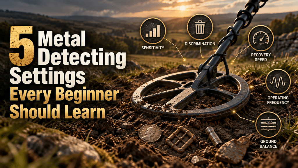 5 Metal Detecting Settings Every Beginner Should Learn