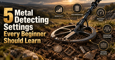 5 Metal Detecting Settings Every Beginner Should Learn