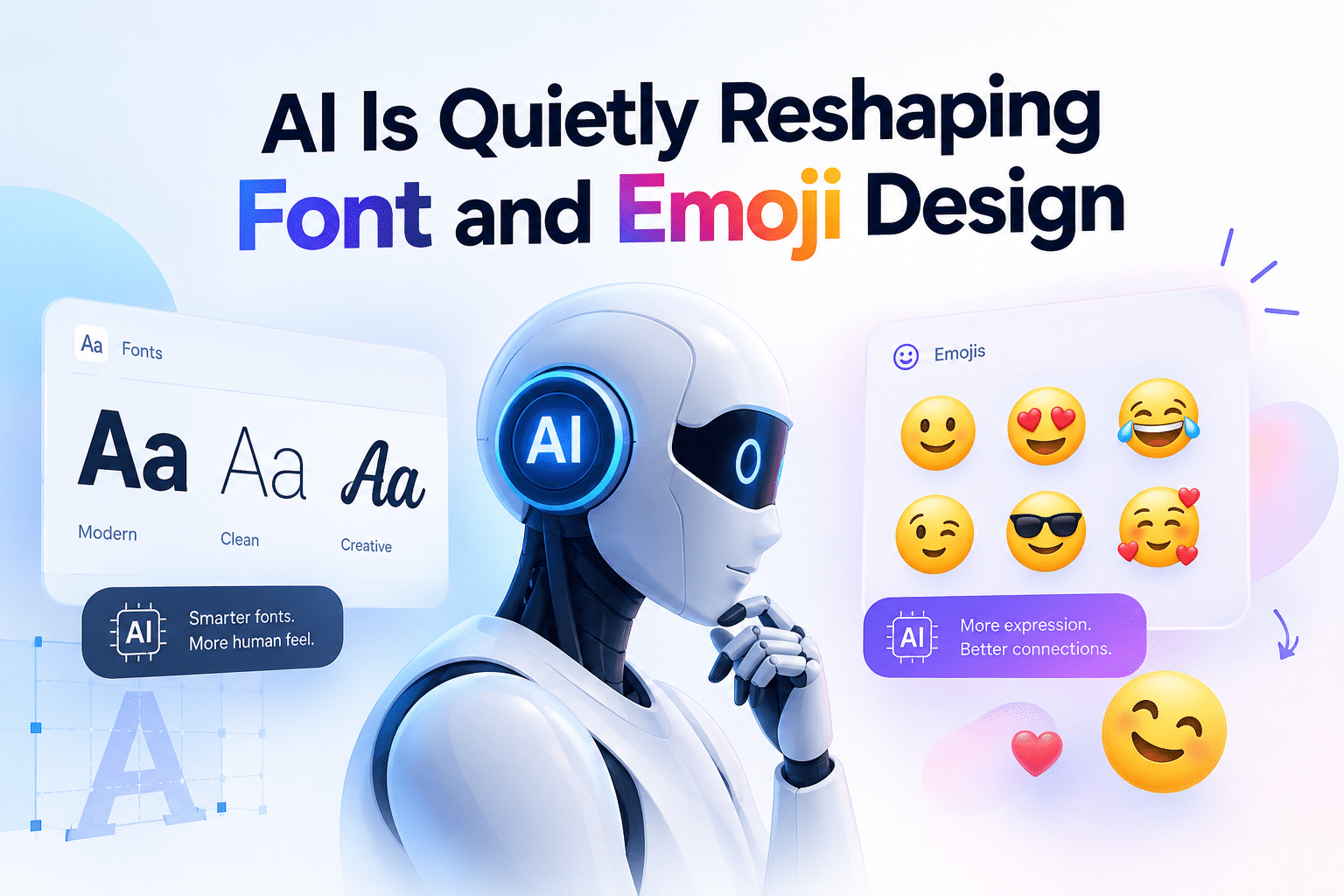 AI Is Quietly Reshaping Font and Emoji Design