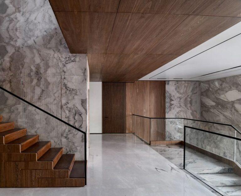 high-end interior architecture in a Manhattan penthouse