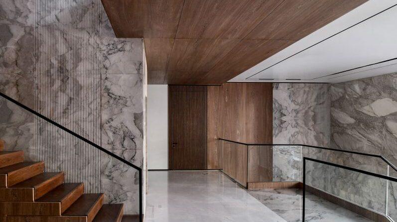 high-end interior architecture in a Manhattan penthouse