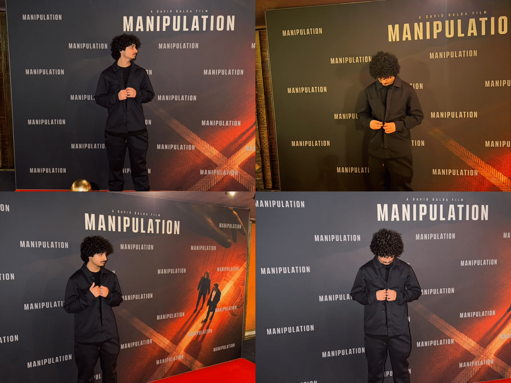 Hassynain Spotted at the Manipulation Film Premiere in Mayfair, London