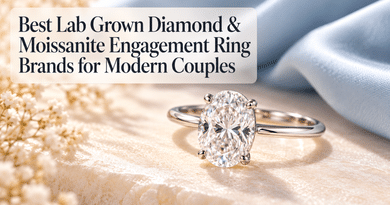 Best Lab Grown Diamond & Moissanite Engagement Ring Brands for Modern Couples