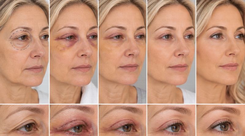 Understanding the Different Healing Stages After Blepharoplasty