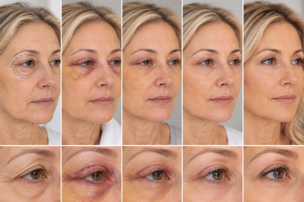 Understanding the Different Healing Stages After Blepharoplasty